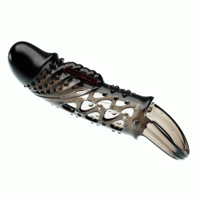 Crna navlaka za penis sa vibracijom BI 26242-1-3